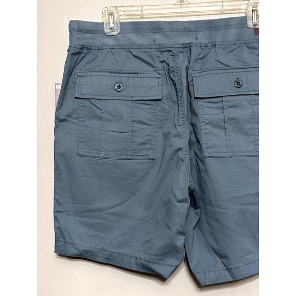 Gloria Vanderbilt Women's Blue Pull On Cargo Shorts 14 NWT - Picture 6 of 10